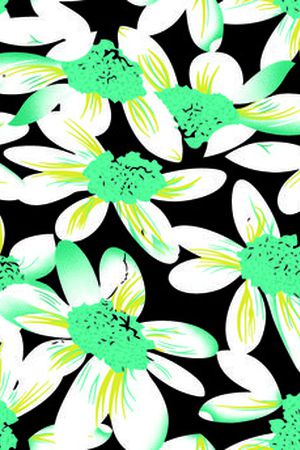 向日葵印花华亿平台图片