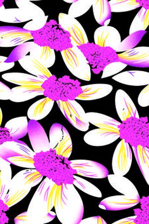 向日葵印花华亿平台图片