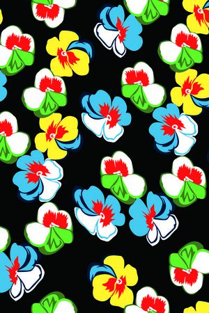 小碎花印花华亿平台图片