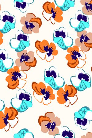 小碎花印花华亿平台图片