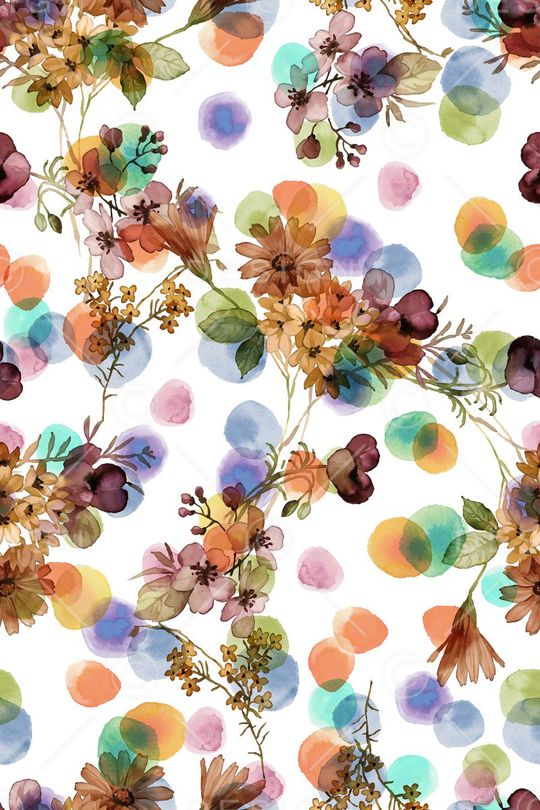 时尚清新印花华亿平台图片