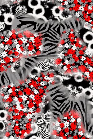 日韩风印花华亿平台图片