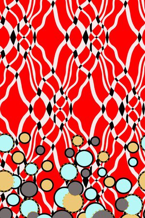 几何印花华亿平台图片