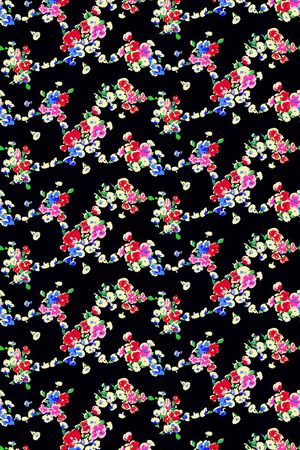 山水画印花华亿平台图片