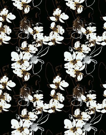 日韩风印花华亿平台图片