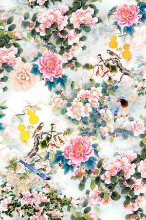 民族风印花华亿平台图片