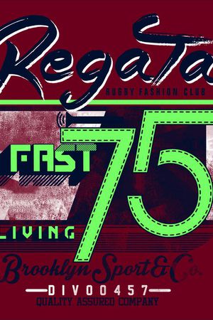 英文字图案印花华亿平台图片