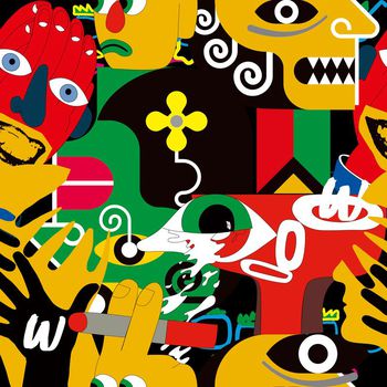 613994-嘻哈黑色底