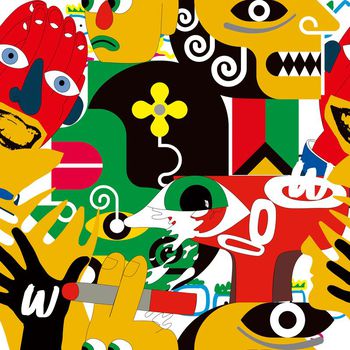 614026-嘻哈白色底