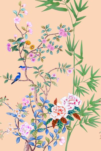 614077-中国风工笔花鸟竹子1