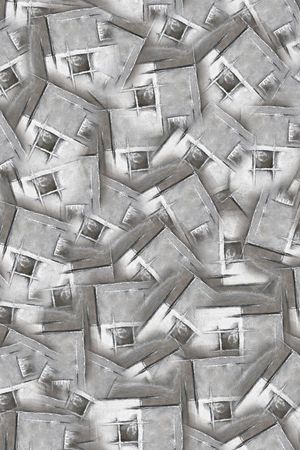 黑白印花华亿平台图片