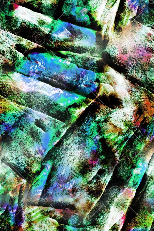 抽象印花华亿平台图片