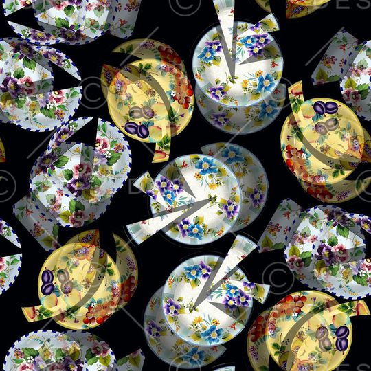 三角形印花华亿平台图片