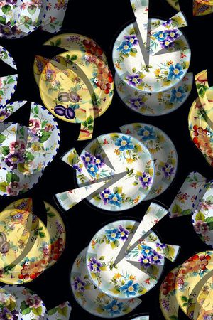 三角形印花华亿平台图片