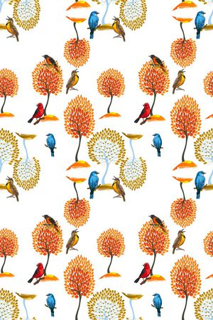 鸟儿印花华亿平台图片