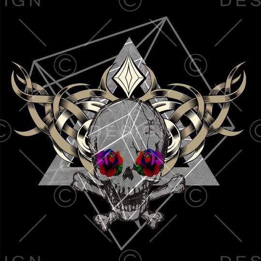 潮流时尚印花华亿平台图片