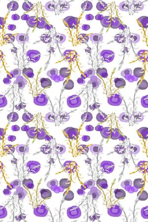 植物花卉印花华亿平台图片