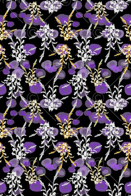 植物花卉印花华亿平台图片