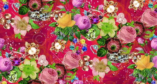 珠宝宝石印花华亿平台图片