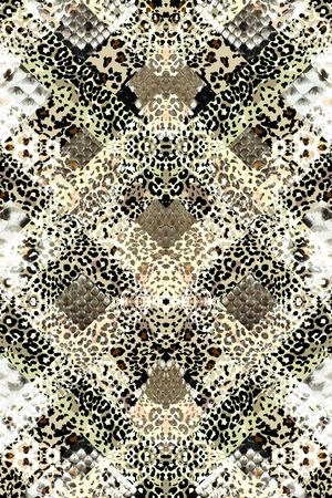 蛇纹印花华亿平台图片