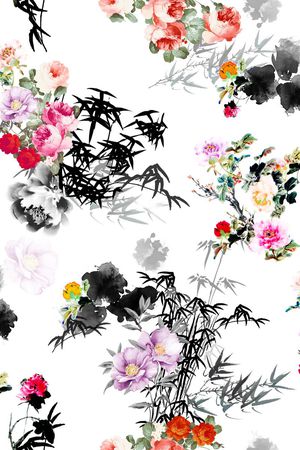 民族风印花华亿平台图片