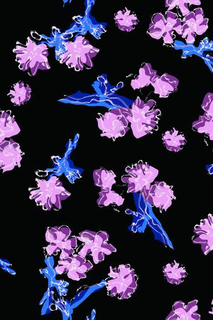 不规则几何印花华亿平台图片