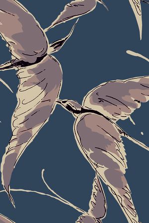 鸟印花华亿平台图片