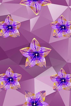 几何印花华亿平台图片