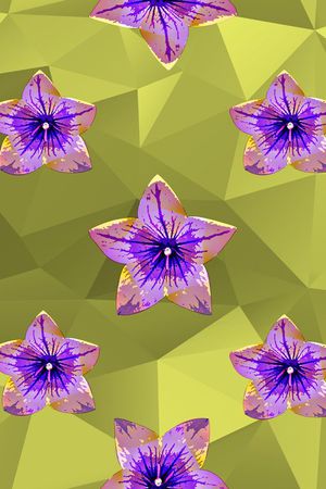 几何印花华亿平台图片