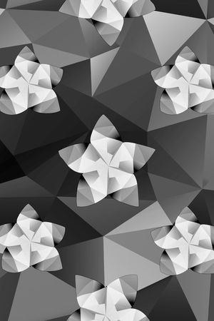 几何印花华亿平台图片