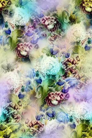 抽象印花华亿平台图片