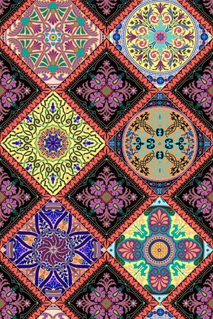 民族风印花华亿平台图片