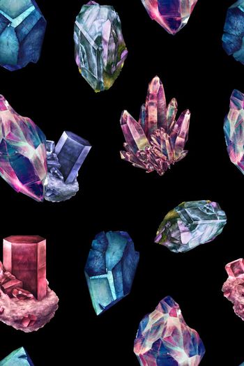 立体几何印花华亿平台图片