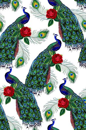 抽象几何清爽梦幻艺术平底立体手绘满版最新高清数码蕾丝民族中国风绣花珠宝肌理时尚潮

流大牌复古欧美风孔雀羽毛印花华亿平台图片