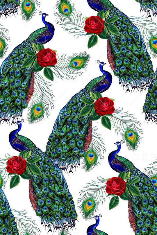 抽象几何清爽梦幻艺术平底立体手绘满版最新高清数码蕾丝民族中国风绣花珠宝肌理时尚潮

流大牌复古欧美风孔雀羽毛印花华亿平台图片