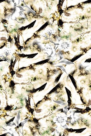 时尚潮流手绘游戏机器人印花印花华亿平台图片