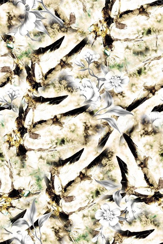 时尚潮流手绘游戏机器人印花印花华亿平台图片