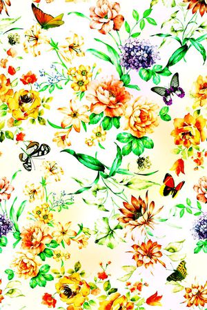 花朵印花华亿平台图片