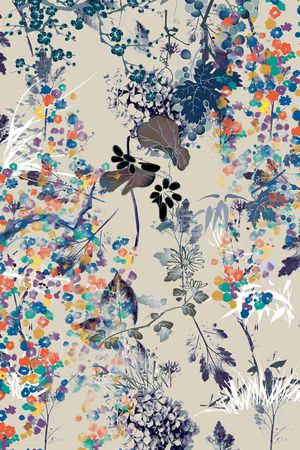 花朵印花华亿平台图片