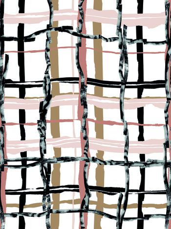 614751-笔刷格子 卡其