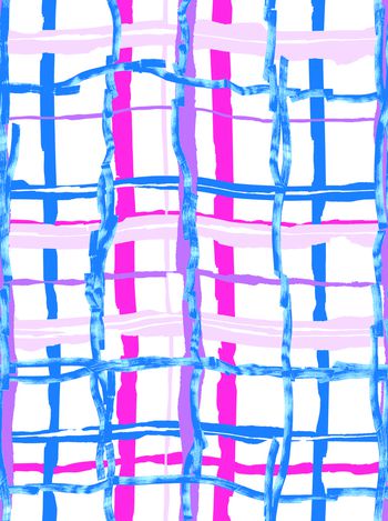 614754-笔刷格子 梅红