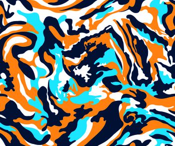 614759-流沙迷彩 宝蓝