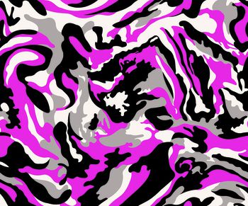 614762-流沙迷彩 梅红