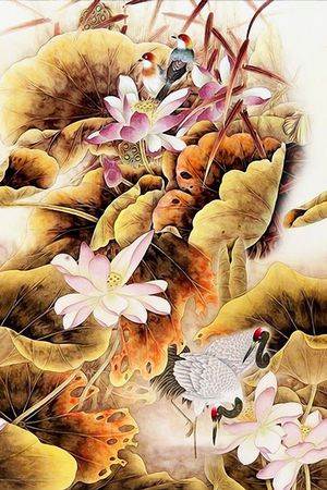 荷吓印花华亿平台图片