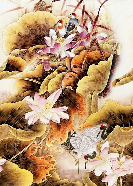 荷吓印花华亿平台图片