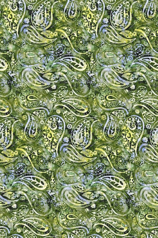 佩斯利印花华亿平台图片