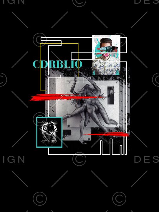 潮牌印花华亿平台图片