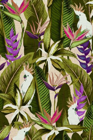 热带印花华亿平台图片