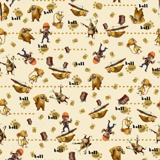 小熊印花华亿平台图片