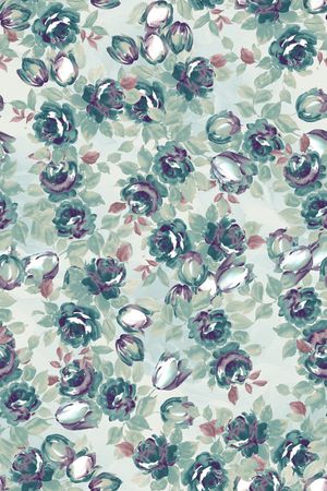 水墨印花华亿平台图片